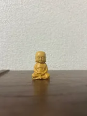【フォロー割・新品】 子安地蔵菩薩　木地彫り　総高さ約16㎝ 　水子地蔵 水子地蔵菩薩(子安地蔵菩薩) 白木製 4寸 : 仏壇・仏具販売-仏壇