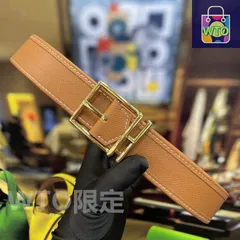 【今日WTO】Hermes ニューモデル デュアルレザーベルト-OPP50