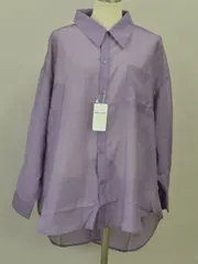 フレディ Fredy REPIT シアー後ろヨ―クスリットSH シャツ/ブラウス (38)ワンサイズ パープル レディース j_p F-M12922