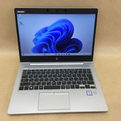 WPS2オフィス付き HP ノートPC ELITEBOOK830G5 CI5(7200U)-2.5GHZ 8GB SSD256GB 13.3インチ WIN11P 無線 BLUETOOTH カメラ