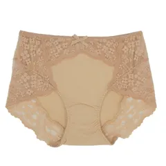 ショーツ レディース スタンダード レギュラー フルバック 柔らかい ストレッチ レース 透ける エレガント おしゃれ パンツ 大きいサイズ 黒 白 赤 rs-023