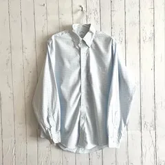 古着　Brooks Brothers ブルックスブラザーズ　チェック　ボタンダウンシャツ　Lサイズ　/C