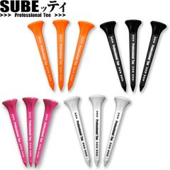 SUBEッティ スベッティ ゴルフティー 3本入 ロングティー 滑って飛び出すスーパーテフロンチップ搭載のサムネイル