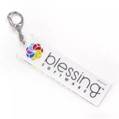[중고] 잡화 blessing software 로고 열쇠 고리 [그렇게 할 수 없는 그녀의 성장 방법 Fes. Fine ~glory moment~]