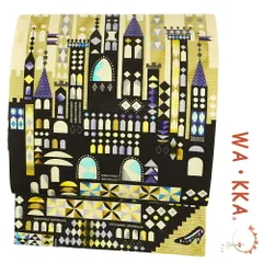 わっか　ワッカ　WAKKA 半幅帯　うさぎ　アラビアンナイト　新品未使用 半巾帯（半幅帯）｜リバーシブル｜浴衣｜帯｜サイズ長さ約425cm