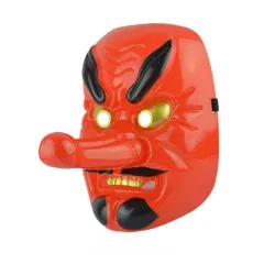 天狗　こっとう品　お面 楽天市場】天狗面（特上 小）てんぐの特上おめんです。安心の高
