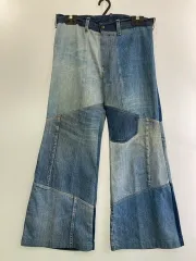 70s ヴィンテージ　パッチワークジーンズ　アントニオ　ジュゼッペ　超希少品！ 70s ANTONIO GUISEPPE HIPPE DENIM SET UP. | 古着屋【True