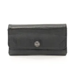 クロムハーツ CHROME HEARTS 二つ折り長財布 ジュディウォレット クロスボール 2246-304-0410-0900 レザー ジュディ ブラック メンズ Used Bのサムネイル