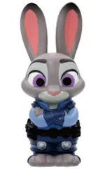 【中古】キーホルダー 3.ジュディ・ホップス 「ズートピア ソフビパペットマスコット」