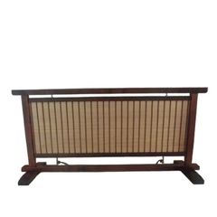 結界 衝立 格子 ついたて パーテーション 木製 W106.5D27.5H50 結界 衝立 格子 ついたて パーテーション 木製 W106.5D27.5H50