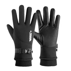 【数量限定】スノーグローブ メンズ レディース 五本指 暖かい スキーグローブ 防水 厚手手袋 柔らか 保温 防寒グローブ 滑り止め 冬用手袋 スマホ対応可 登山 バイク サイクリング 自転車 雪遊び スポーツ アウトドア 男女兼用