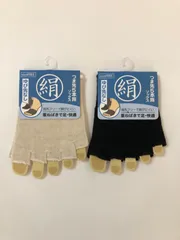 つま先5本指ソックス【ゆび先なし】2足組   (※お知らせ※仕入れコストUPの為７月１日より販売価格を470円とさせて頂きます。ご理解頂きますようお願い致します。）