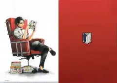 【中古】クリアファイル リヴァイ A4クリアファイル 「進撃の巨人」 FRaU 2014年8月号付録