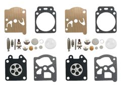 【数量限定】ワルボロWT・WTA系 キャブレター修理用 ダイヤフラムセット 刈払機 草刈機用 互換品 修理部品 17個パーツ入り (2)