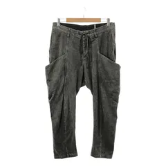 KAZUYUKI KUMAGAI ATTACHMENT / カズユキクマガイアタッチメント | コーティング度詰天竺 アンクルカットジョッパーズパンツ | 3 | グレー | メンズ