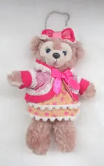 東京ディズニーシー ぬいぐるみバッジ Duffy's HEARTWARMING DAYS 2018 シェリーメイ(ピンクパーカー/ハートワンピース) 2018