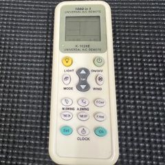 エアコン　リモコン　K-1208E
