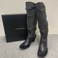 Alfredo Bannister ブラックエンジニアブーツ 39 Yahoo!オークション -「アルフレッドバニスターブーツ」の落札