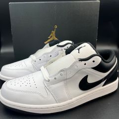 新品 25.5cm Nike Air Jordan 1 Low "White/Black" ナイキ エアジョーダン1 ロー "ホワイト/ブラック" 553558-132 スニーカー
