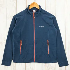 【Kid's 150 ネイビー系】 Montbell ( モンベル ) シャミース ジャケット ポリエステル ウェア トップス アウター ジャケット フリース z00051435  フリース アウター ジャケット トップス ウェア