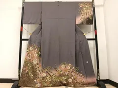 平和屋着物●訪問着　作家物　辻が花　絞り　暈し染め　正絹　逸品　AABA5206ph