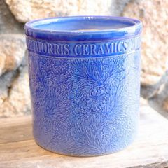 ウイリアムモリス William Morris マリーゴールド Sサイズ ブルー 陶器鉢 植木鉢 寄せ植え 鉢植え お洒落 おしゃれ ブランド 高級 インテリア