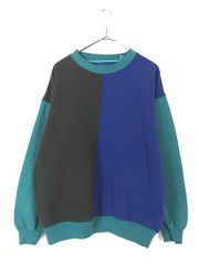 90s USA製 TOWN CRAFT スウェット マルチカラー 切替 - メルカリ