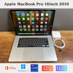 美品 MacBook Pro 元箱 i9メモリ32GB/オフィス付き 新品☆アップル MacBook Pro MVVK2J/A◇Apple 16インチ 第9世代