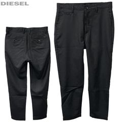 DIESEL ディーゼル 新品 P-MADOX-NEW PANTALON マドックス ウール チノパンツ 黒  サイズ 30～34 メンズ パンツ