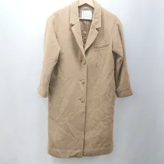 ◇ ⊇ BAYFLOW ベイフロー シンプル 長袖 チェスターコート サイズ表記なし キャメル レディース E  【1503310014532】のサムネイル