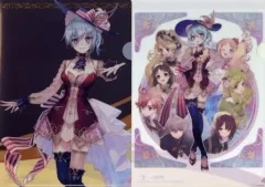 【中古】クリアファイル ネルケ/集合 A4クリアファイル2枚セット 「PS4/PS Vita/Switchソフト ネルケと伝説の錬金術士たち ～新たな大地のアトリエ～」 ガストショップ購入特典