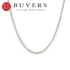 【中古】 ティファニー ネックレス スターリングシルバー シルバー チェーン ロング アクセサリー レディース 女性 TIFFANY&Co.