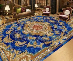 大判ペルシャ絨毯399×303イラン産手織り