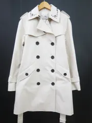 COACH コーチ F59779 STUDDED TRENCH COAT スタッズ トレンチコート　XS