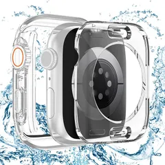 BELIYO Apple Watch ケース 44mm 対応 アップルウォッチ カバー 防水 一体型 360 Apple Watch Ultra風ケース Apple Watch カバー 二重構造 アップルウォッチ ケース PC素材 Apple Watch 