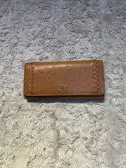 DAKS] D-Buckle Cowhide Zipper Wallet ☆人気☆ (DAKS/長財布