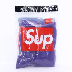 未使用 SUPREME × HANES Crew Socks (4 Pack) パープル