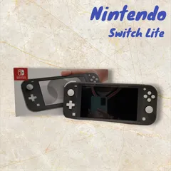 Nintendo ニンテンドー スイッチ ライト グレー ゲーム機 アダプター付 美品 【通電確認済み】