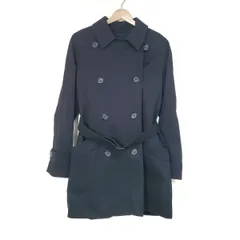 LOUIS VUITTON ダミエトレンチコートM 38 レディース ブラック m28368084610_1.jpg?1694961884