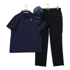 中古 メンズ マンシングウェア Munsing wear コーディネートセット LL 初ラウンド コースデビュー