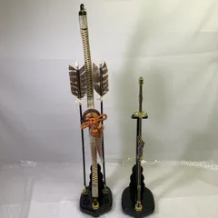 更にお値下❗️伝統的五月人形の御弓太刀揃え　金色の刀60cm　美品保管品　送料込 Amazon | 弓太刀揃 太閤13号 （五月人形用） 単品 | 兜飾り