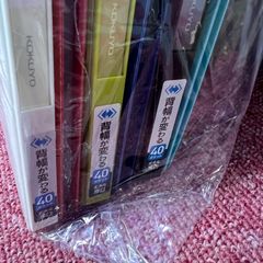 新品　コクヨ　限定版　A4　クリヤーブック　40ポケット×6冊　半額