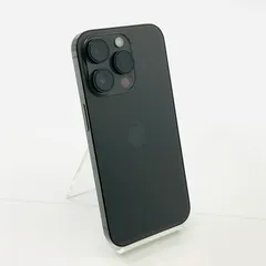 【全額返金保証】【最速発送】Apple iPhone 14 Pro 256GB スペースブラック au 白ロム 86% 美品 動作確認済