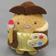 [중고] 봉제인형 돈까스 (렘브란트) 테노리 봉제인형 [스미코구라시] 런던·내셔널·갤러리전 한정