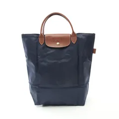 ロンシャン Longchamp トートバッグ ル プリアージュ オリジナル M ショッピングバッグ 10168089P68 ネイビー ナイロン レザー ル プリアージュ オリジナル M ショッピングバッグのサムネイル