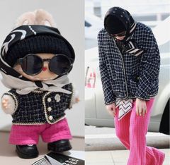 15-17 / BIGBANG G-DRAGON ジヨン 着用風 セット 014 Labubu GD GDRAGON