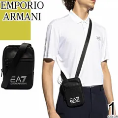 エンポリオアルマーニ EMPORIO ARMANI EA7 バッグ ショルダーバッグ クロスボディバッグ メンズ 2025年秋冬新作 ロゴ 小さめ 黒 ブラック TRAIN CORE SMALL CROSSBODY BAG 7X000391 AF19722
