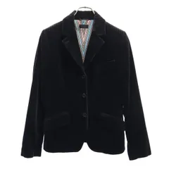 ポールスミス ベロア ジャケット 42 ブラウン系 Paul Smith レディース 古着 【231028】