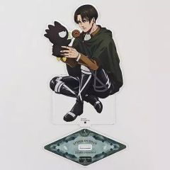 [중고] 아크릴 스탠드 아크릴 패널 리바이 아커맨 × 배드 바츠 마루 아크릴 스탠드 M [진격의 거인 × 산리오 캐릭터즈 The 2nd Edition]