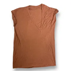 RICK OWENS 21SS DOUBLE DYRAN TEE ダブルディラン レイヤード Tシャツ リックオウエンス RU21S6159 ボルドー S 76487A5のサムネイル